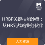 《HRBP關鍵技能沙盤：從HR到戰略業務伙伴》 