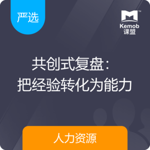 《共创式复盘©：把经验转化为能力》